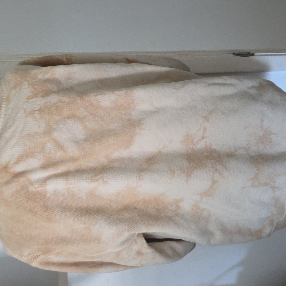 Unisex Cream Hoodie Sweater SIZE S/M - Picture 8 of 10